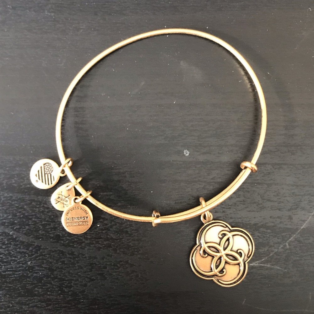 Gold Alex & Ani Bracelet